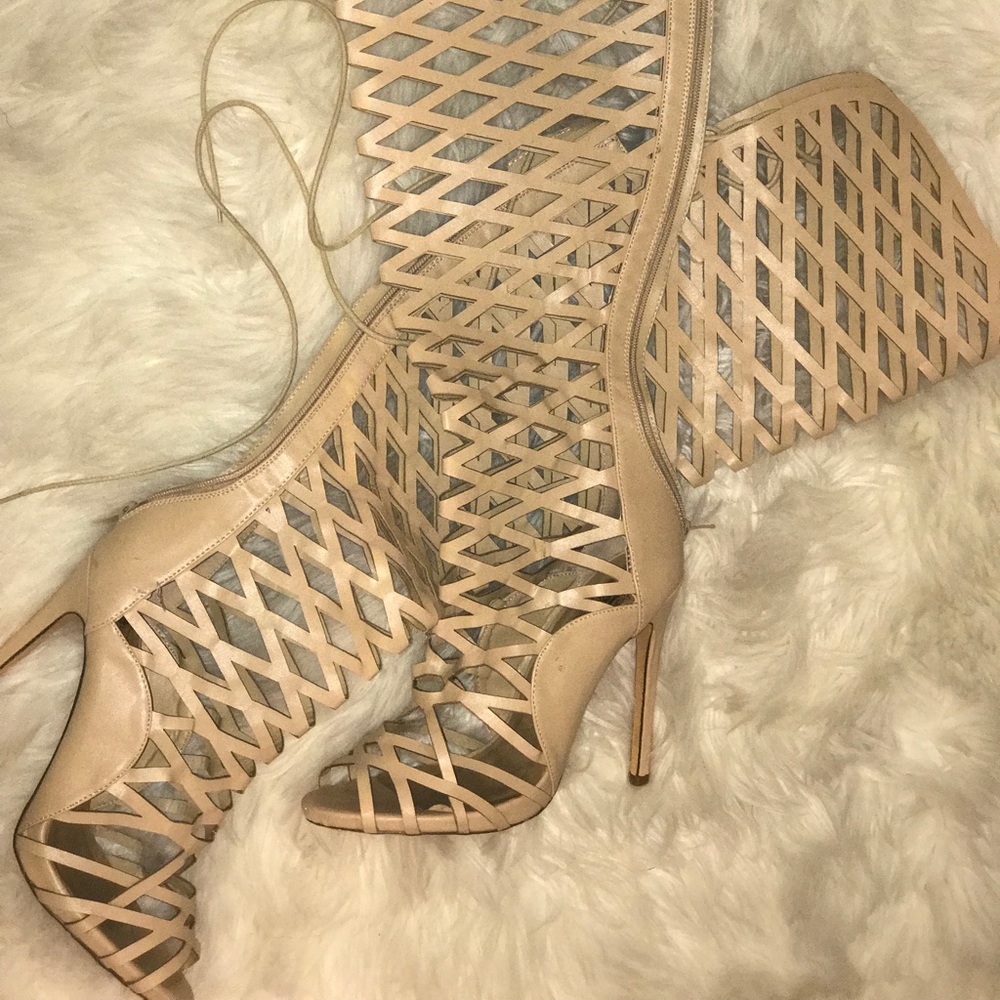 Sexy Thigh High Strappy Heels